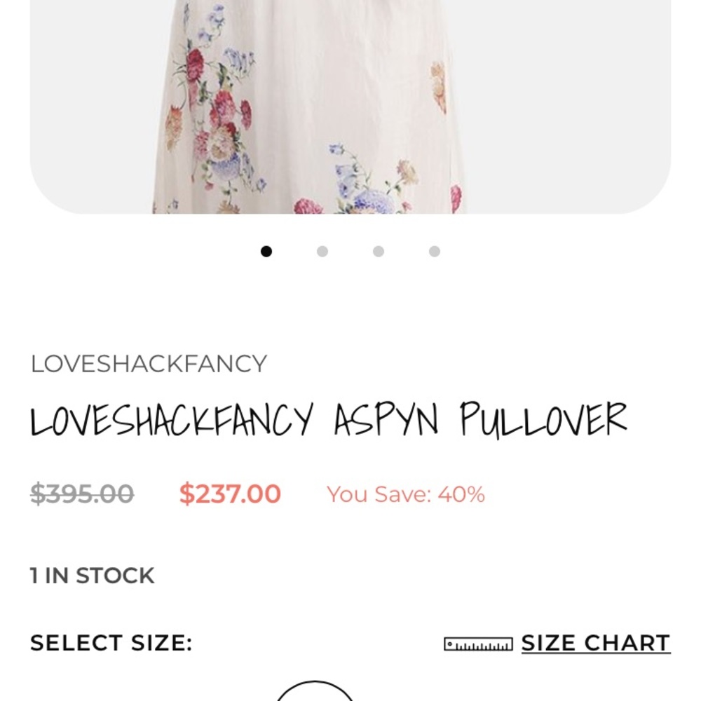 Loveshackfancy Aspen Pullover S - image 8